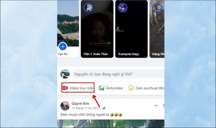 Hướng dẫn ghim bình luận trên livestream Facebook bằng máy tính 