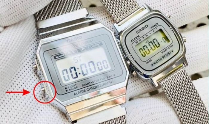 Làm thế nào để tắt báo thức trên đồng hồ điện tử Casio LA670 4 nút?