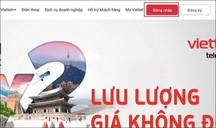 Hướng dẫn chi tiết cách chuyển vùng quốc tế cho SIM Roaming Viettel thông qua Website