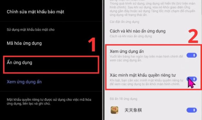 Hướng dẫn tìm ứng dụng ẩn trên Vivo