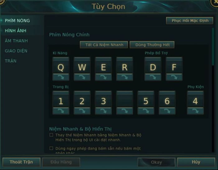 Cách thu nhỏ màn hình máy tính khi chơi Liên Minh Huyền Thoại