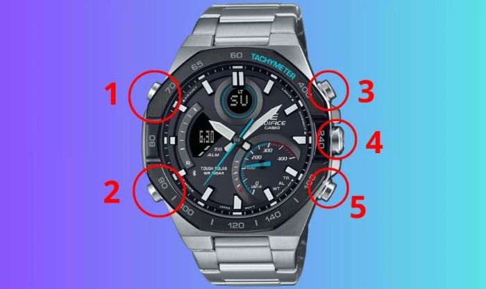 Hướng dẫn tắt báo thức trên đồng hồ Casio 5 nút một cách dễ dàng