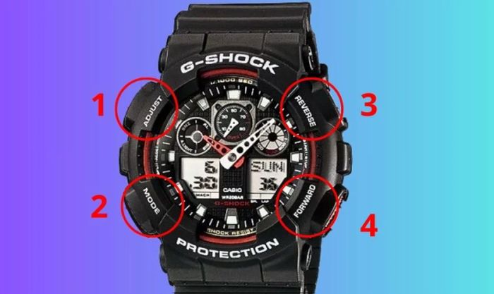 Hướng dẫn tắt báo thức trên đồng hồ điện tử Casio 4 nút