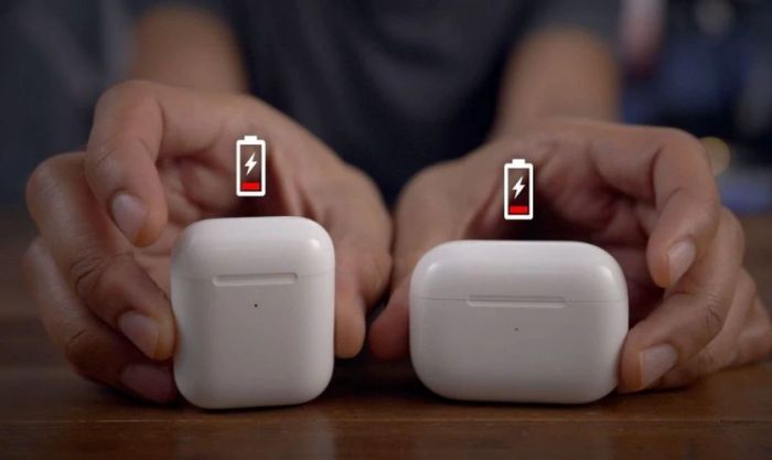 Mẹo sạc giúp tăng tuổi thọ cho tai nghe AirPod