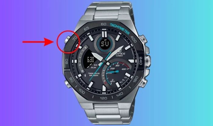 Giữ nút ADJUST