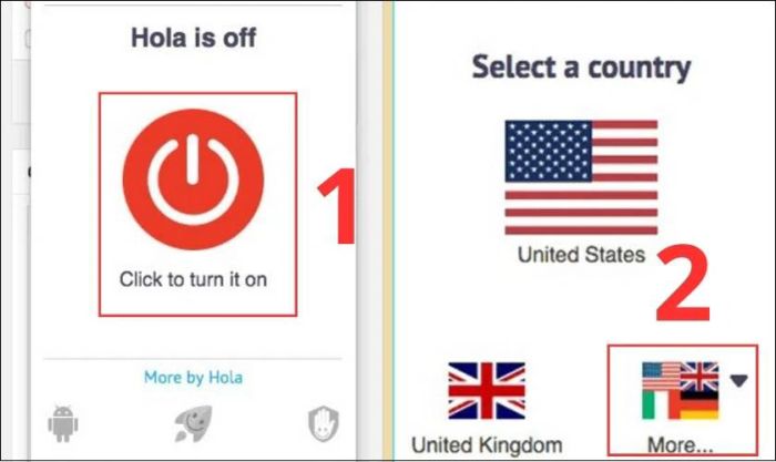 Hướng dẫn đặt tên 1 chữ trên Facebook bằng tiện ích Unlimited Free VPN - Hola