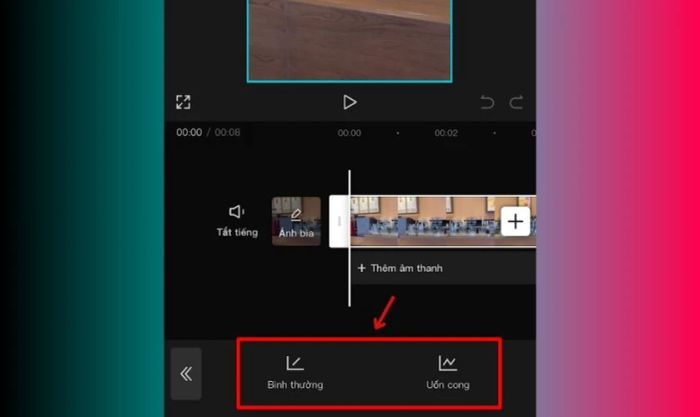 Chọn phương án Bình thường