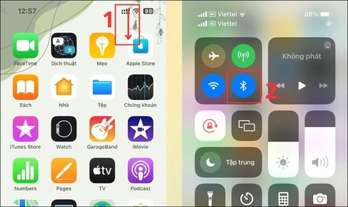 Hướng dẫn kiểm tra tình trạng pin tai nghe AirPod trên iPhone/iPad