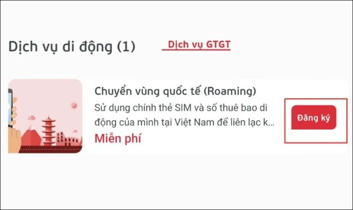 Bạn nhấn chọn nút Đăng ký để xác nhận