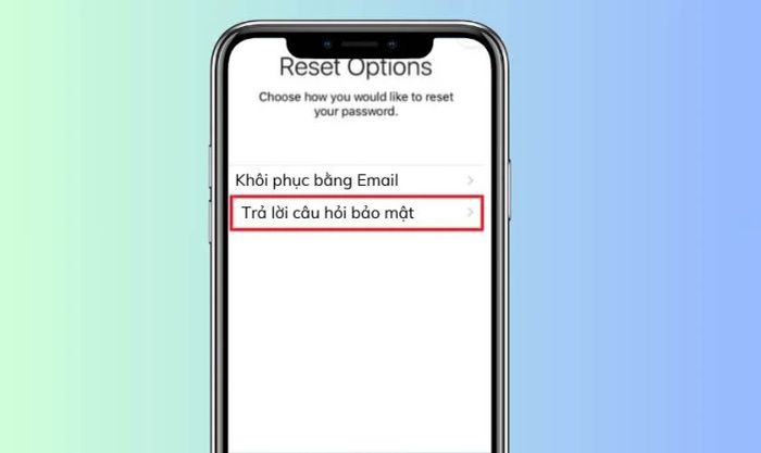 Cách khôi phục mật khẩu iCloud bằng câu hỏi bảo mật mà không cần số điện thoại