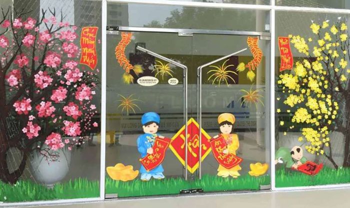 Mẫu trang trí Tết đẹp và ấn tượng