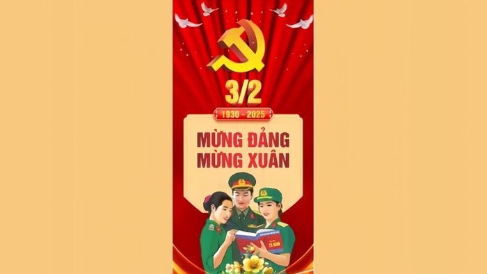 Mẫu báo tường chào mừng Đảng và mùa xuân giàu ý nghĩa