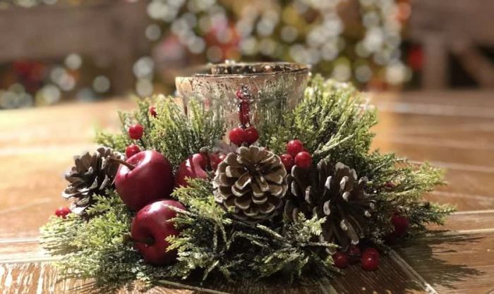 Ảnh Noel Zalo với hình ảnh cây tầm gửi ý nghĩa