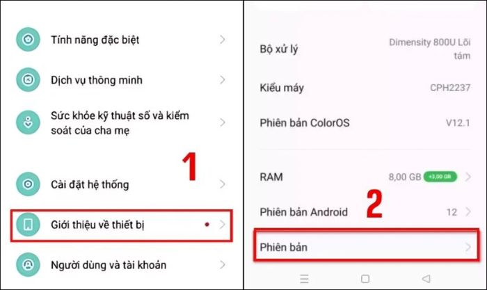 Hướng dẫn kích hoạt và tắt chế độ nhà phát triển OPPO