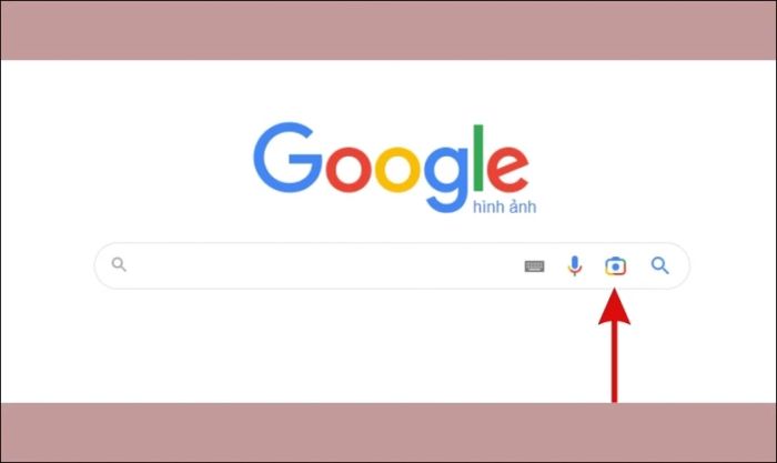 tìm kiếm thông qua Google Images