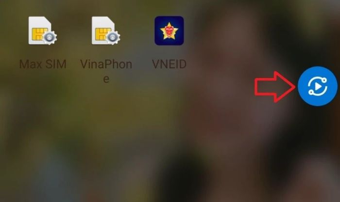 Khi biểu tượng Smart View xuất hiện trên điện thoại, kết nối đã thành công