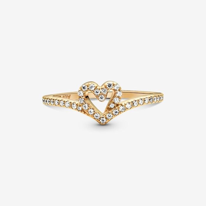 Image showing the gold heart ring