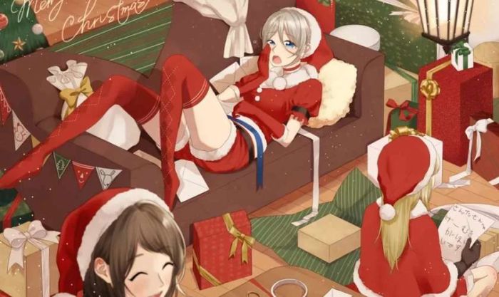 Ảnh các nhân vật hoạt hình Noel với vẻ ngoài dễ thương