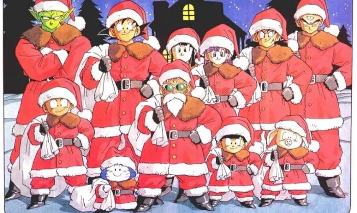 Ảnh các nhân vật hoạt hình Noel cùng hội bạn thân vui vẻ