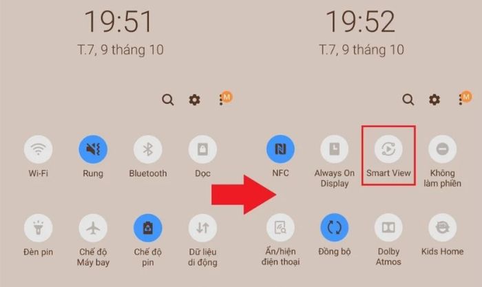 Kết nối điện thoại OPPO với tivi bằng tính năng Smart View
