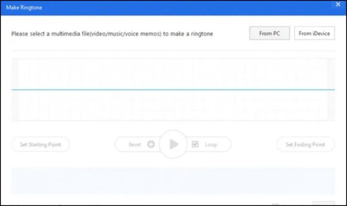 Chọn tính năng Make Ringtone để bắt đầu tạo nhạc chuông cho iPhone 11
