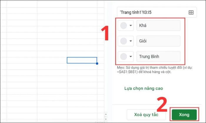 Nhấn vào Xong để kết thúc quá trình thiết lập