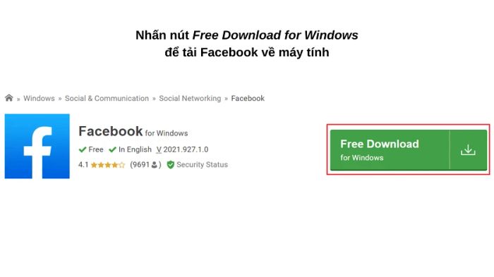 Hướng dẫn chi tiết cách tải Facebook về máy tính
