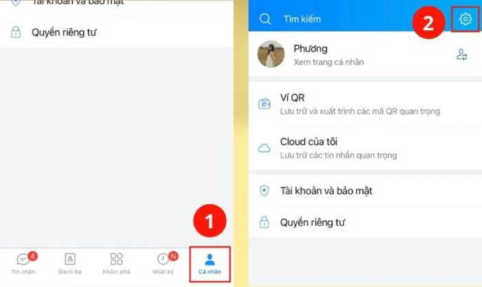 Cách khôi phục hình ảnh đã xóa trên Zalo dành cho iPhone