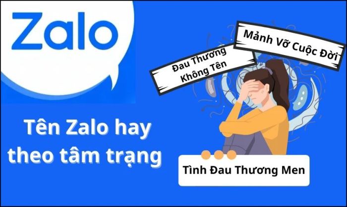 Tên Zalo phản ánh cảm xúc