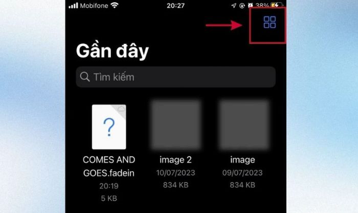 Hướng dẫn tùy chỉnh chế độ xem của tệp trên iPhone