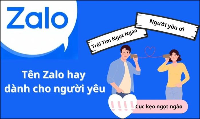 Gợi ý đặt tên Zalo ý nghĩa dành cho người yêu