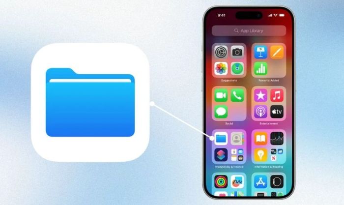 Những lợi ích khi dùng Tệp trên iPhone