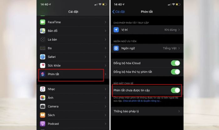 Kiểm tra số lần sạc pin iPhone thông qua Shortcuts