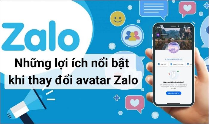 Những ưu điểm vượt trội khi biết cách đổi ảnh đại diện trên Zalo
