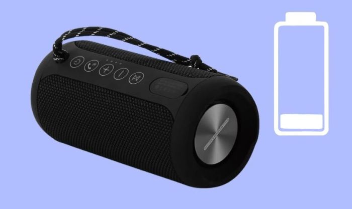 Cách sạc loa Bluetooth hiệu quả là tránh để pin cạn kiệt trước khi sạc