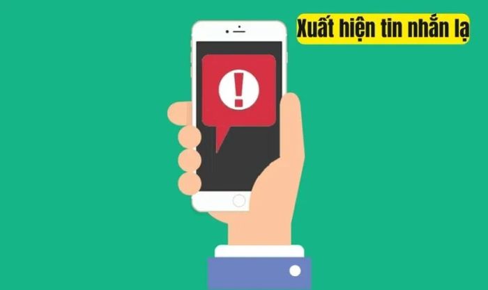 Xuất hiện tin nhắn đáng ngờ