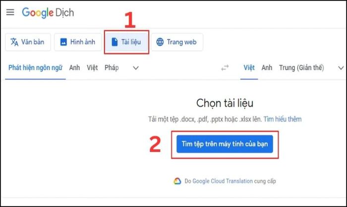 Hướng dẫn dịch file PDF từ tiếng Anh sang tiếng Việt bằng Google Dịch