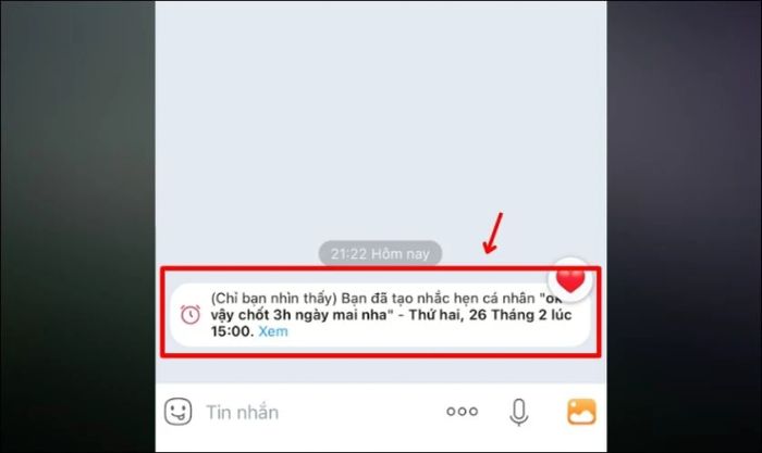 Hướng dẫn xóa lịch nhắc hẹn trên Zalo