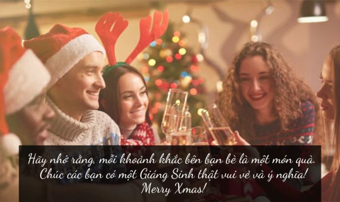 STT Giáng sinh giúp tình bạn thêm gắn kết bền chặt