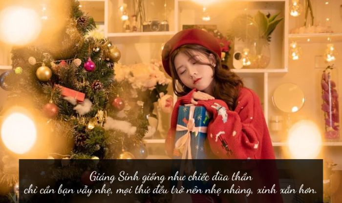 Status Giáng sinh dành tặng cho chính bản thân mình