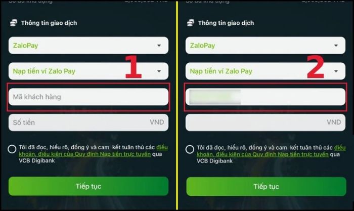 Nhập số điện thoại đăng ký tài khoản Zalo của bạn