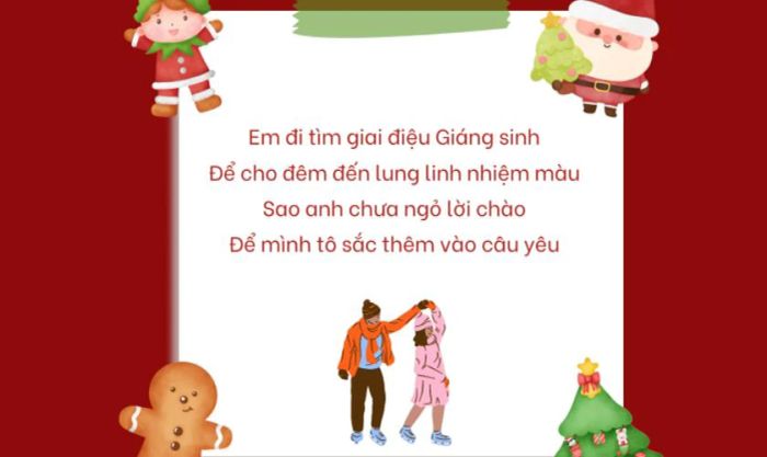 Thơ Giáng sinh mới lạ, đầy sáng tạo