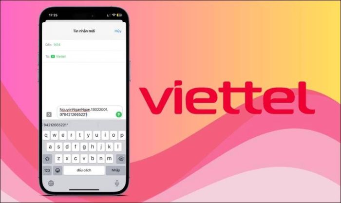 Cách đăng ký SIM chính chủ Viettel tại nhà qua tin nhắn