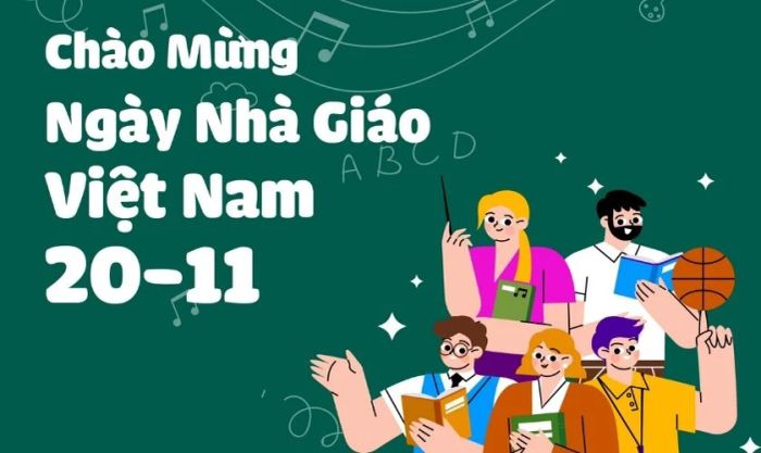 Thiệp đẹp chào mừng ngày Nhà Giáo Việt Nam