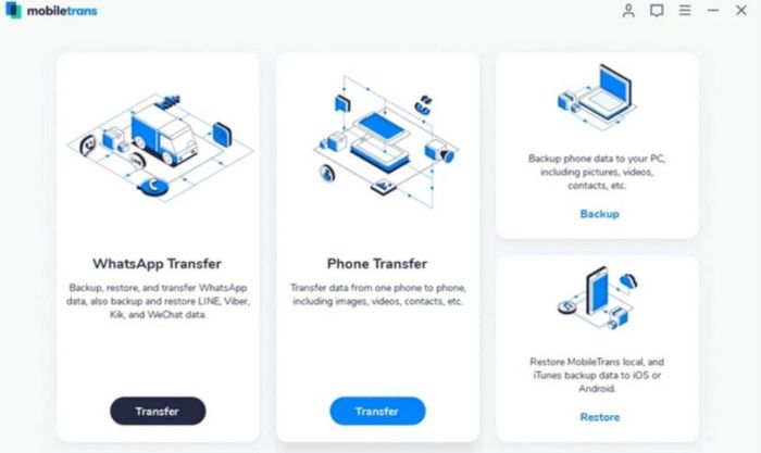 Hướng dẫn chuyển ảnh từ Android sang iPhone bằng ứng dụng MobileTrans
