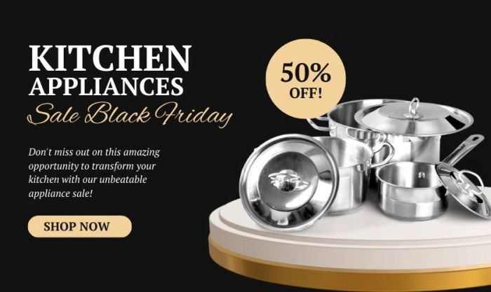 Slogan Black Friday dành cho lĩnh vực gia dụng