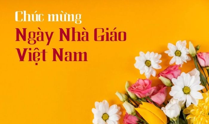 Những mẫu thiệp 20/11 đẹp nhất dành tặng thầy cô