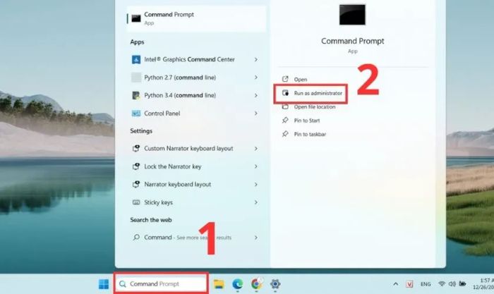 Hướng dẫn tắt tường lửa Windows 11 bằng câu lệnh