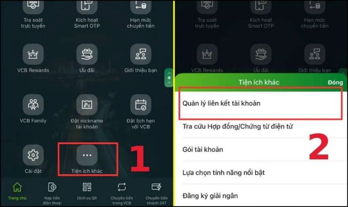 Hướng dẫn hủy liên kết ngân hàng với MoMo thông qua Internet Banking
