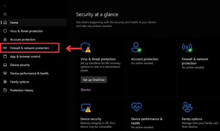 Cách tắt tường lửa cho từng ứng dụng cụ thể trên Windows 11